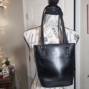 Liz Claiborne Black Tote Bag